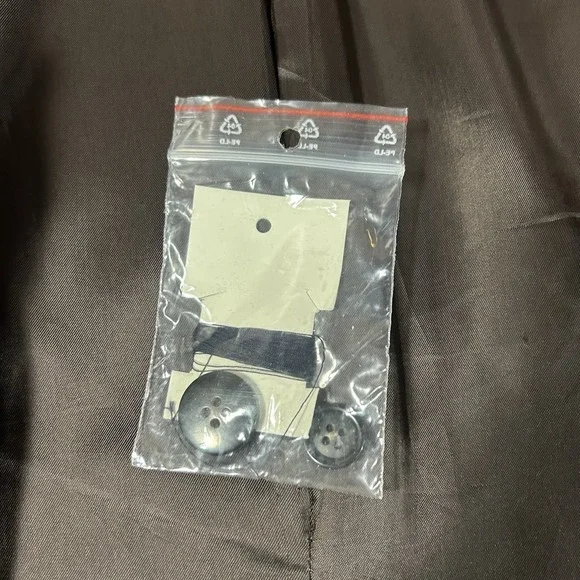 Brooks Brothers Blazer Mens 48R Regent 1818 Wool Coat Windowpane Navy - Picture 9 of 14